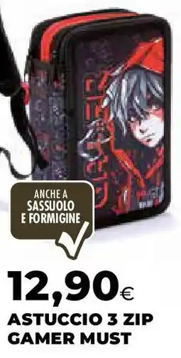Extracoop Astuccio 3 zip gamer must offerta