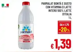 A&O Parmalat bontà e gusto con vitamina d latte intero 100% latte d'italia offerta