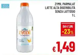 A&O Zymil parmalat latte alta digeribilità senza lattosio offerta