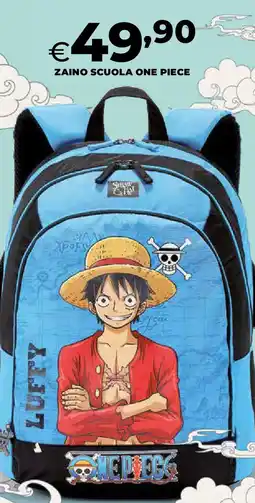 Extracoop Zaino scuola one piece offerta