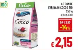 A&O Lo conte farina di cocco bio offerta