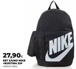 Extracoop Set zaino nike +bustina zip offerta