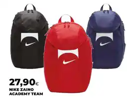 Extracoop Nike zaino academy team offerta