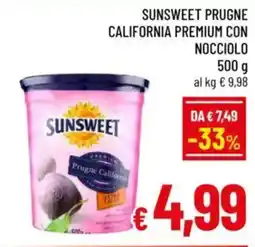 A&O Sunsweet prugne california premium con nocciolo offerta