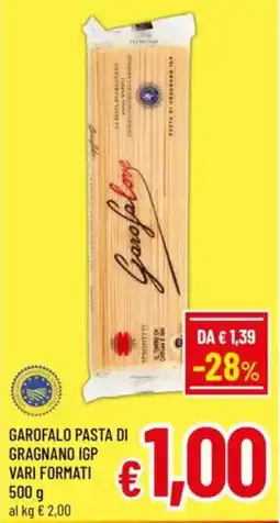 A&O Garofalo pasta di gragnano igp vari formati offerta