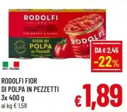 A&O Rodolfi fior di polpa in pezzetti offerta
