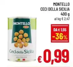 A&O Montello ceci della sicilia offerta