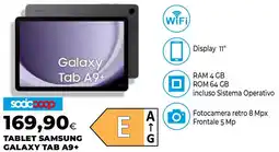 Extracoop TABLET SAMSUNG GALAXY TAB A9+ offerta