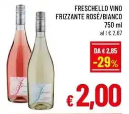 A&O Freschello vino frizzante rosé/bianco offerta