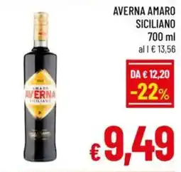 A&O Averna amaro siciliano offerta