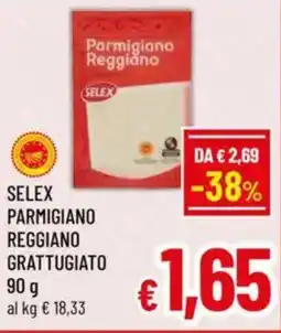 A&O Selex parmigiano reggiano grattugiato offerta