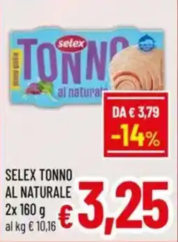 A&O Selex tonno al naturale offerta