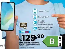 Extracoop SMARTPHONE SAMSUNG GALAXY A16 128GB BLACK offerta