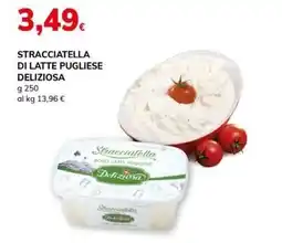 Basko Stracciatella di latte pugliese deliziosa offerta