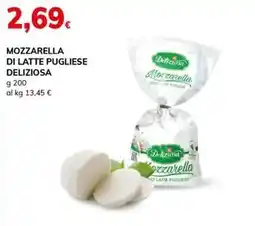 Basko Mozzarella di latte pugliese deliziosa offerta