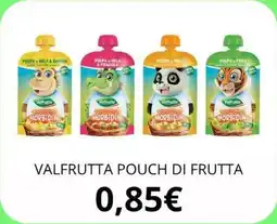 Sanitaria Gaia Valfrutta pouch di frutta offerta
