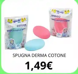 Sanitaria Gaia Spugna derma cotone offerta