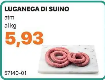 GrosMarket Luganega di suino offerta