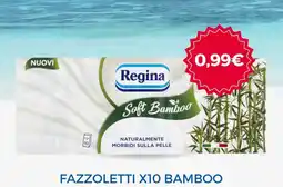 Opportunity Shop Regina fazzoletti x10 bamboo offerta