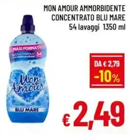 A&O Mon amour ammorbidente concentrato blu mare offerta