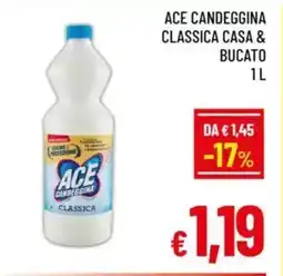 A&O Ace candeggina classica casa & bucato offerta