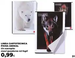 Extracoop Linea cartotecnica pigna animal offerta