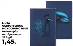 Extracoop Linea cartotecnica monocromo blue offerta
