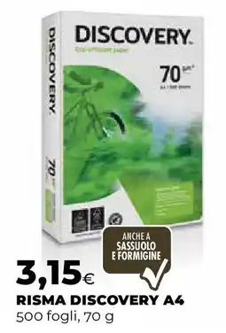 Extracoop Risma discovery a4 offerta
