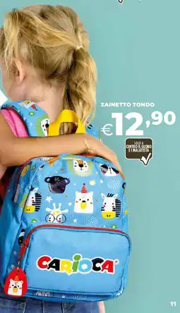 Ipercoop Zainetto tondo offerta