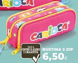 Ipercoop BUSTINA 3 ZIP EI MALATESTA offerta