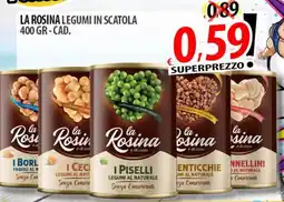 Il Genio Supermercato La rosina legumi in scatola offerta