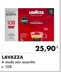 Iper Tosano LAVAZZA A modo mio assortito offerta