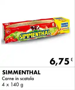 Iper Tosano SIMMENTHAL Carne in scatola offerta