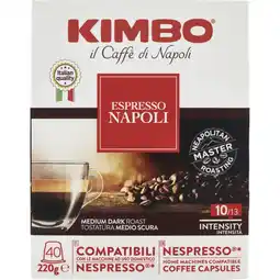 Coop CAPSULE CAFFÈ KIMBO COMPATIBILI NESPRESSO offerta