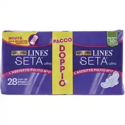 Coop ASSORBENTI LINES SETA ULTRA offerta