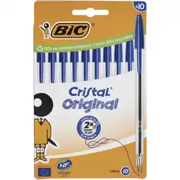 Coop 10 PENNE A SFERA CRISTAL ORIGINAL BIC offerta