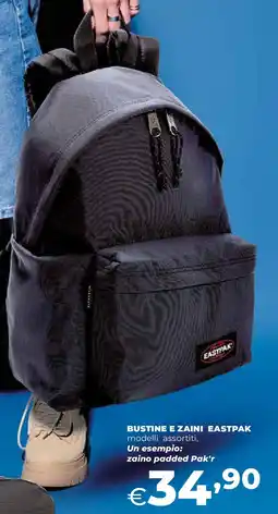 Ipercoop Bustine e zaini EASTPAK offerta