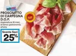Coop Prosciutto di carpegna d.o.p. offerta