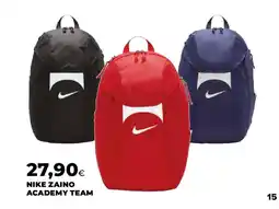 Ipercoop Nike zaino academy team offerta