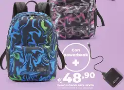 Ipercoop Zaino ischoolpack SEVEN offerta