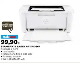 Ipercoop hp Stampante LASER HP 7MD66F offerta