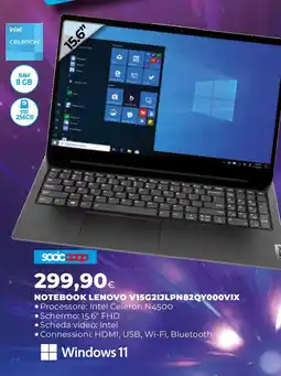 Ipercoop Notebook LENOVO V15G2IJLPN82QYOOOVIX offerta
