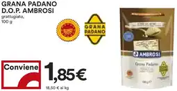 Coop Grana padano d.o.p. AMBROSI offerta