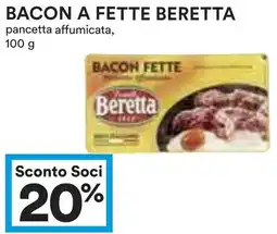 Coop Bacon a fette BERETTA offerta