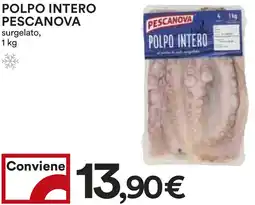 Coop Polpo intero PESCANOVA offerta