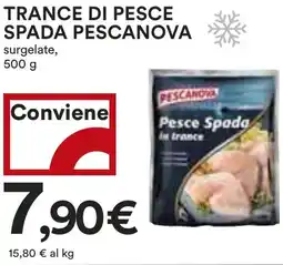 Coop Trance di pesce spada PESCANOVA offerta