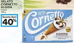 Coop Gelato cornetto ALGIDA offerta