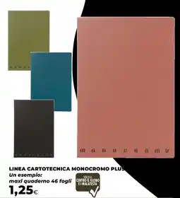 Ipercoop Linea cartotecnica monocromo plus offerta