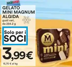 Coop Gelato mini magnum ALGIDA offerta