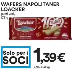 Coop Wafers napolitaner LOACKER offerta